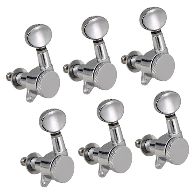 Clavijas de Afinación de Guitra Clavijas de Clavija de 6L pa Instrumentos de Guitra Eléctrica SM SunniMix Sintonizadores de botón de cuerda de guitarra