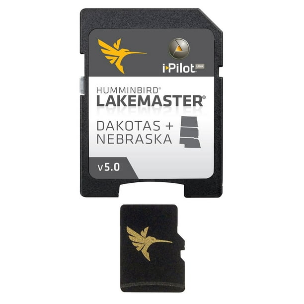 Humminbird Dakotas/Nebraska Microsd W/adaptateur