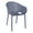 Gray, variant on Compamia Sky Pro Stacking Dining Chair in Olive Green finish