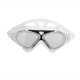 thumbnail image 2 of Gafas de natación con montura cómoda y lentes grandes antivaho (transparentes y negras), 2 of 4