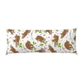 thumbnail image 2 of Body Pillow Cover - cute sloth AZ Soft Body Pillow Cover with Zipper, Comfort Body Pillow Pillowcase, Body Pillow Case Cover 20 x 54, 2 of 7
