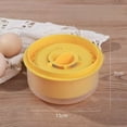 thumbnail image 2 of Vruelia Egg White Separator Can Accommodate 6 Eggs Optimal Egg Yolk Separator Egg Separator Egg White And Egg Yolk Separator Egg White And Egg White Filter Bowl Kitchen Baking Tool, 2 of 6