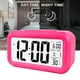 thumbnail image 1 of Digital Snooze Led Despertador Retroiluminación Calendario Termómetro Temperatura-rosa// kaili Sencillez, 1 of 2