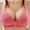Watermelon Red, variant on Viadha Comfortable Bras for Women Woman's Embroidered Glossy Comfortable Breathable Bra Underwear No Rims