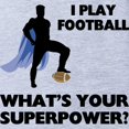 thumbnail image 2 of CafePress - FIN Football Superpower - Cute Infant Baby Football Bodysuit, 2 of 3