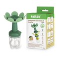 thumbnail image 1 of Haakaa Flower Fresh Food Feeder & Cover Set - Pea Green Age 0+ Months, 1 of 5