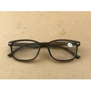 1 Pack Unisex Square Frame Blue Light Blocking Computer Reading Glasses Readers for Men Women +1.00