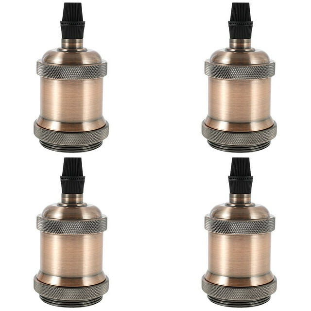 4X Edison ES E27 Support d'Ampoule Vintage Antique Industriel Rétro Lampe