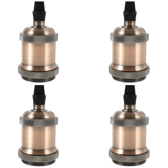 4X Edison ES E27 Support d'Ampoule Vintage Antique Industriel Rétro Lampe