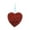 Red-RD-home supplies, variant on Home Valentine's Day Sparkling Pendant Peach Heart Pendant Small Decorative Pendant 8.5x8.5cm Cloth with Glitter for Bag Keychain Gift Light Blue Gold Valentines Decor