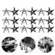 thumbnail image 3 of PERNOS DE 10 MM PARA ROPA, REMACHES DE Estrella de 10 mm 200 piezas de Remaches de Estrella Clavos de Garra de Estrella de 5 Puntas Bolsas de Bricolaje Sombreros 200 piezas de, 3 of 7
