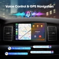 thumbnail image 3 of Estéreo para auto Haudio de doble DIN de 9" con Wireless CarPlay y Android Auto, 3 of 7