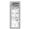 thumbnail image 2 of ArtToFrames 7" x 21" Silver Picture Frame, 7x21 inch Silver Wood Poster Frame (WOM-5388), Pack, 2 of 8