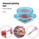 thumbnail image 2 of Cuadros Decorativos Point Drill Diamond Painting Clay Barro con caja para pegar Rhinestone Beads Kit Ehuebsd Nuevos Originales, 2 of 8