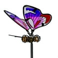 thumbnail image 6 of Vsenkes Butterfly Garden Stake Decorative Garden Decor for Courtyard Walkway Pathway Pink, 6 of 9