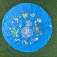 thumbnail image 6 of Large Foldable Pet and Kids Water Play Mat Portable Outdoor Sprinkler Pad for Backyard Beach Park Activities, 6 of 7