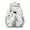 White-17, variant on Romantic Floral and Bee Artwork Backpack Adjustable Padded Straps Chest Strap Water-resistant Lightweight School Backpack for Student and Students