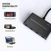 MayFlash 4-Ports GameCube GC Controller Adapter Converter for Wii U/Nintendo Switch/Switch OLED/NS2/PC