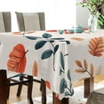 thumbnail image 5 of Yayeee Tablecloths 60" x 90" Rectangle Wrinkle Resistant Party Table Cover, Hand Drawn Autumn Leaves, 5 of 8