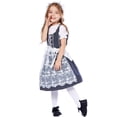 thumbnail image 5 of Gunia Girl'S Halloween Dresses Stylish Mesh Dresses Little Girls Short Sleeve Crew Neck Theme Party Dress Size 5-6 Years, 5 of 8