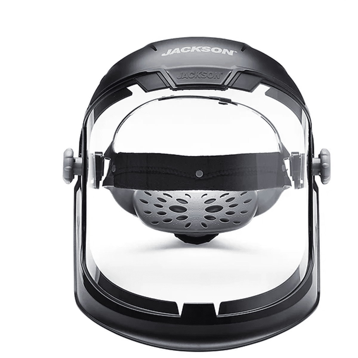 Jackson Safety Recyclable Face Shield, ABS Polycarbonate Black, 9.24" x 14.25" 0.040"
