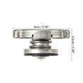 thumbnail image 3 of Réservoir de Radiateur de Liquide de Refroidissement Moteur Capuchon de Réservoir Capuchon de Radiateur Compatible avec Chrysler 300 2008 No.55116901AA, 3 of 7