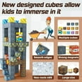 thumbnail image 4 of Magnetic Building Blocks Mine World Magnet Cube Set for Boy Girl Kid Age 3+ DIY Model Children Stem STEM Sensory Toy Gift, 4 of 10