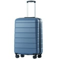 thumbnail image 5 of Carry on Luggage Set, New Upgraded 3-Piece Hardside Suitcases Set Includes 20in 24in 28in Large Medium Small Suitcase, Lightweight Travel Trolley Rolling Suitcase with Wheels&Telescoping Handle, Blue, 5 of 12