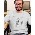 thumbnail image 2 of Pooh Bear Being A Friend T-Shirt Men -Smartprints Designs, Male XX-Large, 2 of 4