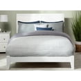 thumbnail image 5 of AFI Portland Queen Low Profile Wood Platform Bed Frame with Sleigh Headboard, White, 5 of 8