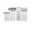 Silver, variant on Steak Knife Set, Stainless Steel Knife Fork and Spoon Cutlery 30 Piece Steak Knife Fork and Spoon Set