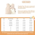 thumbnail image 5 of Nyeemya Newborn Photoshoot Vest Jacket Baby Boys Girls Cozy Lightweight Velvet Sleeveless Vest Coat Green 130, 5 of 5