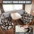 thumbnail image 2 of Morning Glory Rv Dinette Cushion Cover Rv Sofa Split Seat Covers Cushion Covers Breathable Portable Slipcover Covers Accessories for Rv Camper Car, 2 of 7