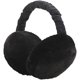 thumbnail image 1 of Orejeras de invierno unisex, orejeras de felpa cálidas antifrío para mujeres y hombres, color negro, 1 of 4