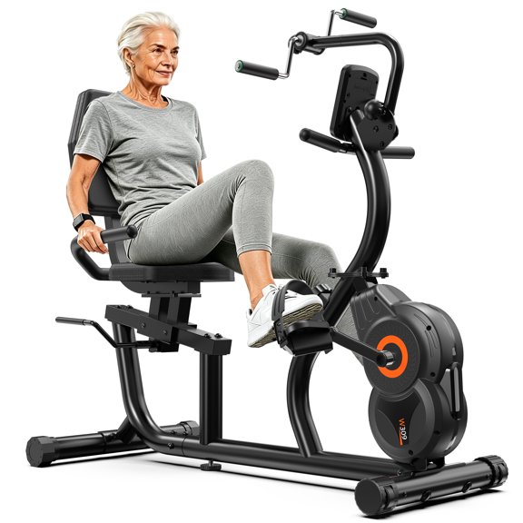 LNOW Exercise Bike Magnetic Resistance Indoor Cycling Bike for Home Cardio Workout Cycle Bike Training 350lbs