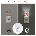 thumbnail image 3 of Xecao Rose Flowers for Night Light - a Wall-mounted LED Fixture with A Dusk-to-dawn Sensor, Ideal for Bedrooms, Bathrooms, Hallways, and Kitchens-EU, 3 of 7