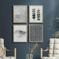 thumbnail image 3 of PixonSign Framed Wall Art Black & White Duotone Polygon, Set of 4 Abstract Shapes Wall Decor Arts, Geometric Landscapes Wall Décor, Adhesive Canvas Poster, Modern Home Artwork - 8"x10" Natural, 3 of 5