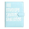 thumbnail image 3 of 100 Envelopes Challenge Binder, Money Saving Envelopes, Savings Challenge Binder Blue, 3 of 9