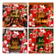 thumbnail image 3 of Guirnalda De Globos Navideños Decoración Navideña Xtellar rojo, 3 of 4