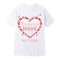 thumbnail image 4 of XEGLSBU Short Sleeve Shirts for Girls Girls Casual Short Sleeve T Shirt with Prints Crew Neck Top for Play and School Wear White Size 11-12 Years, 4 of 4
