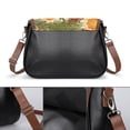 thumbnail image 3 of Orange And Spice Pinecones Christmas Vintage Crossbody Bag for Women Medium Leather Hobo Bags Shoulder Bag Classic City Leather Satchels, 3 of 8