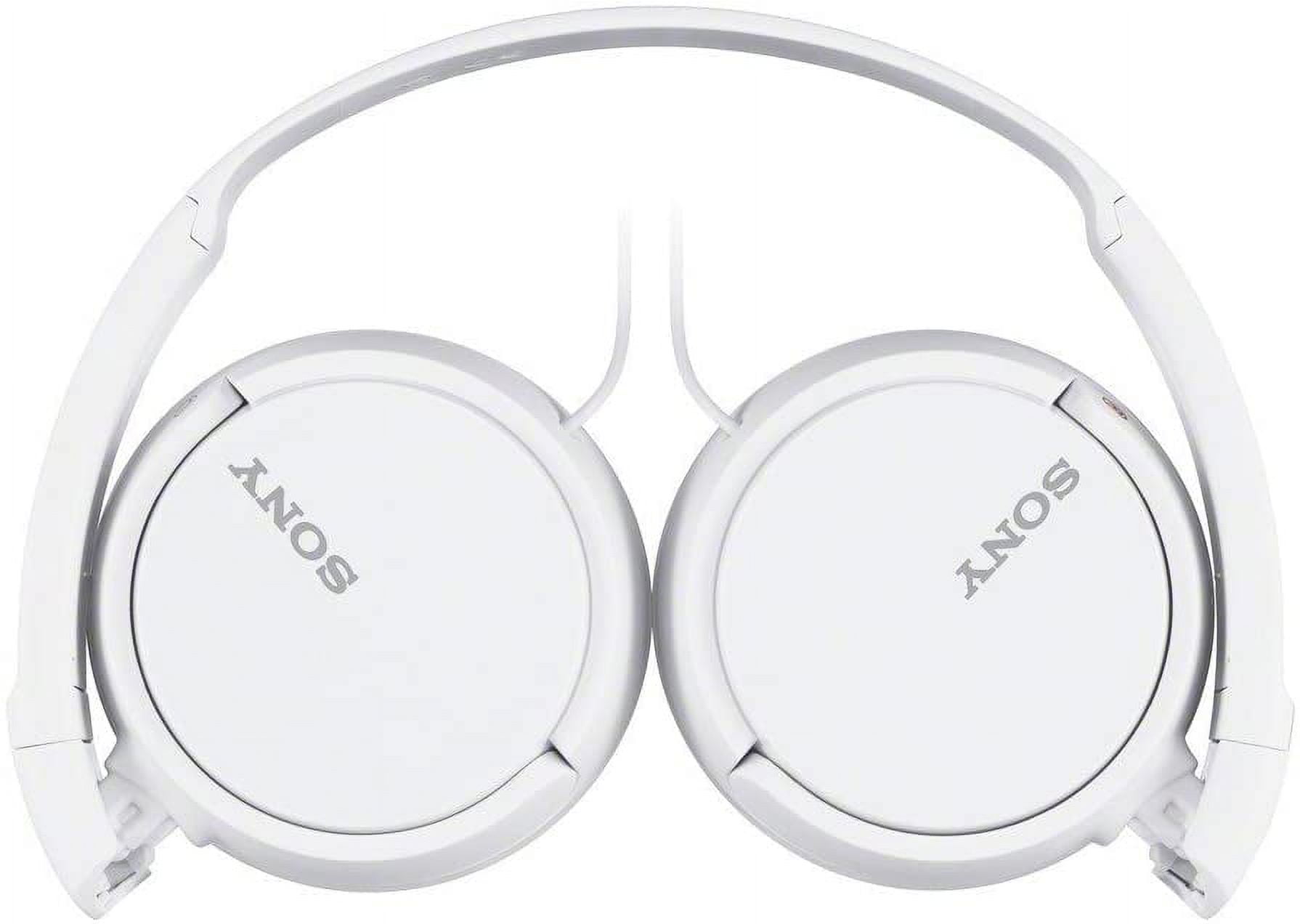 Sony Extra Bass ZX Series Wired On-Ear Headphones with Mic, MDR
