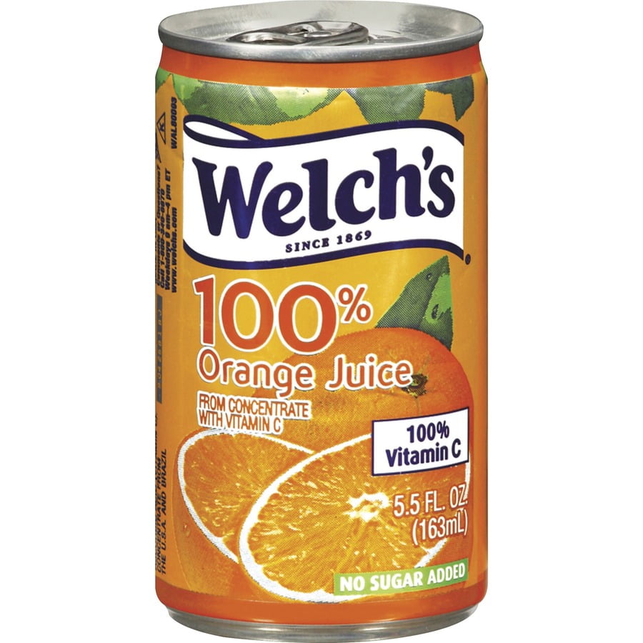 Welch's 100 Orange Juice Cans, 48 / Carton (Quantity)