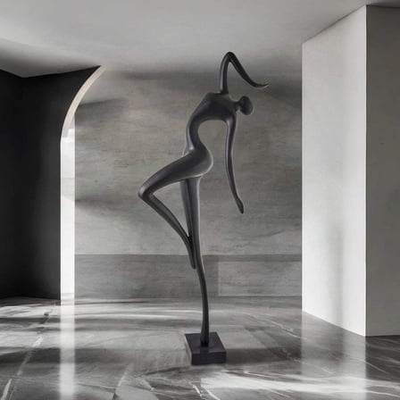 Grace in Motion Sculpture // Black