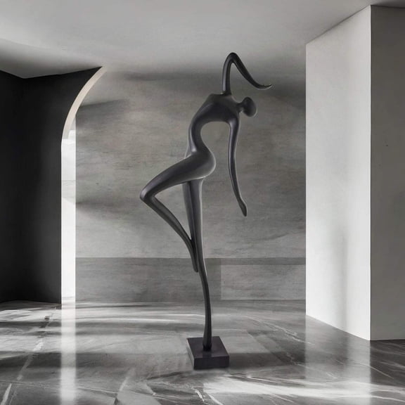 Grace in Motion Sculpture // Black