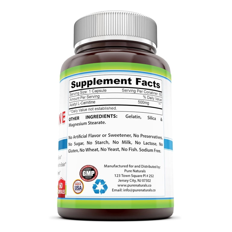 gnc l carnitine 500 60 capsules L-Carnitine