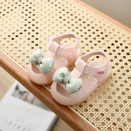 

Toyella Baby shoes soft sole toddler shoes Pink 1003 19