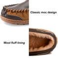 thumbnail image 4 of RockDove Men's Braxton Genuine Suede Moc Slipper, 4 of 6