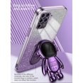 thumbnail image 2 of Reno 5 6 5lite 6lite Étui de Luxe Pailleté pour Astronaute Oppo Reno5 Reno6 Lite pour Femmes Support en Silicone Souple, 2 of 7