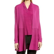 Anne Klein ELDERBERRY Women's Monterey Open Front Duster Cardigan, US Medium